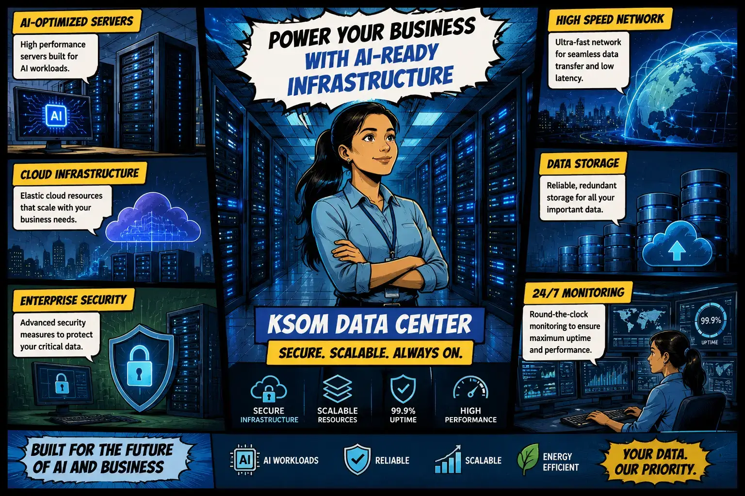 KSOM AI Data Center